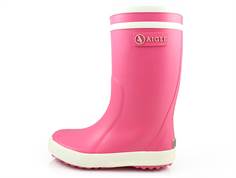 Aigle rubber boots pink rose